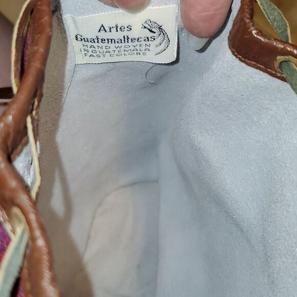 Handcrafted Guatemala Mini Leather Bag - Picture 12 of 15